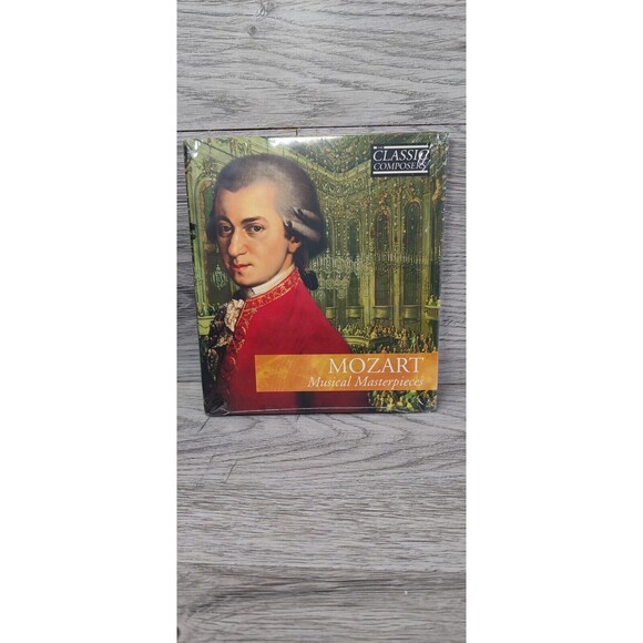 Mozart: Musical Masterpieces (CD, Classic Composers) New Factory Sealed - Picture 2 of 4